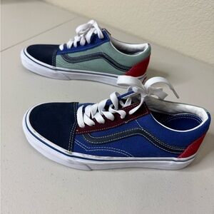 NWOT Vans Multicolor Low-Top Old Skool Sneakers